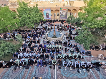 تصاویر/ مراسم بزرگداشت قیام ۱۵ خرداد در مدرسه علمیه معصومیه بیرجند