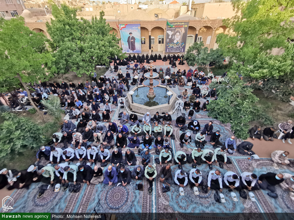 تصاویر/ مراسم بزرگداشت قیام ۱۵ خرداد در مدرسه علمیه معصومیه بیرجند