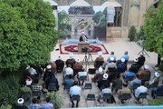 تصاویر/ گردهمایی مبلغین قرارگاه عمار منصوریه با حضور حجت الاسلام والمسلمین پناهیان
