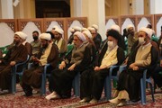 تصاویر/ نشست طلاب و روحانیون استان فارس با حضور آیت الله حسینی بوشهری