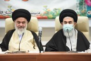 Photo/ Heads of Fars Province Seminaries Session in Ayatollah Boushehri's Presence