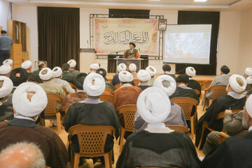 تصاویر/ گردهمایی روحانیون رزمنده و ایثارگر حوزه علمیه اصفهان