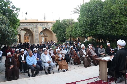 تصاویر| گردهمایی مبلغین قرارگاه عمار منصوریه با حضور حجت الاسلام والمسلمین پناهیان