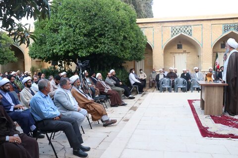 تصاویر| گردهمایی مبلغین قرارگاه عمار منصوریه با حضور حجت الاسلام والمسلمین پناهیان
