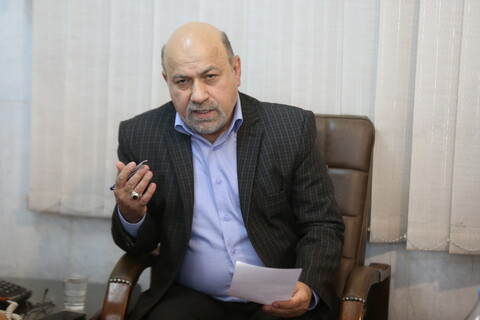 تصاویر/ نشست خبری برگزاری مراسم نکوداشت مرحوم آیت‌الله العظمی سید سعید حکیم در نجف اشرف