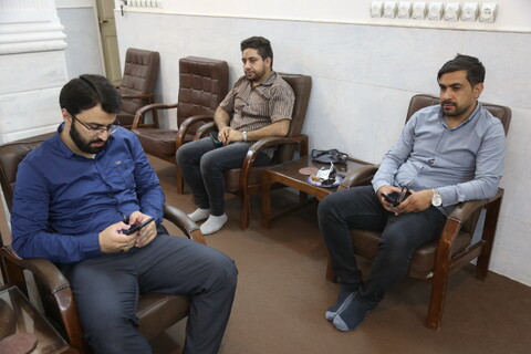 تصاویر/ نشست خبری برگزاری مراسم نکوداشت مرحوم آیت‌الله العظمی سید سعید حکیم در نجف اشرف