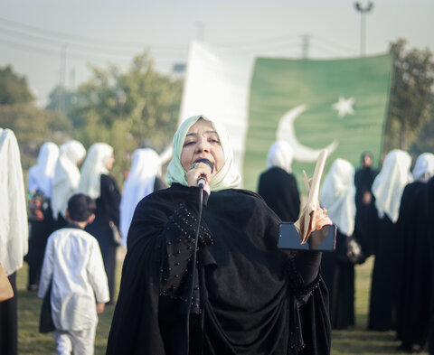 تصاویر/ اجرای سلام فرمانده در شهر لاهور پاکستان