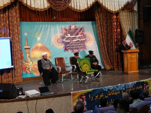 تصاویر/ جشنواره شب شعر رضوی در پلدشت