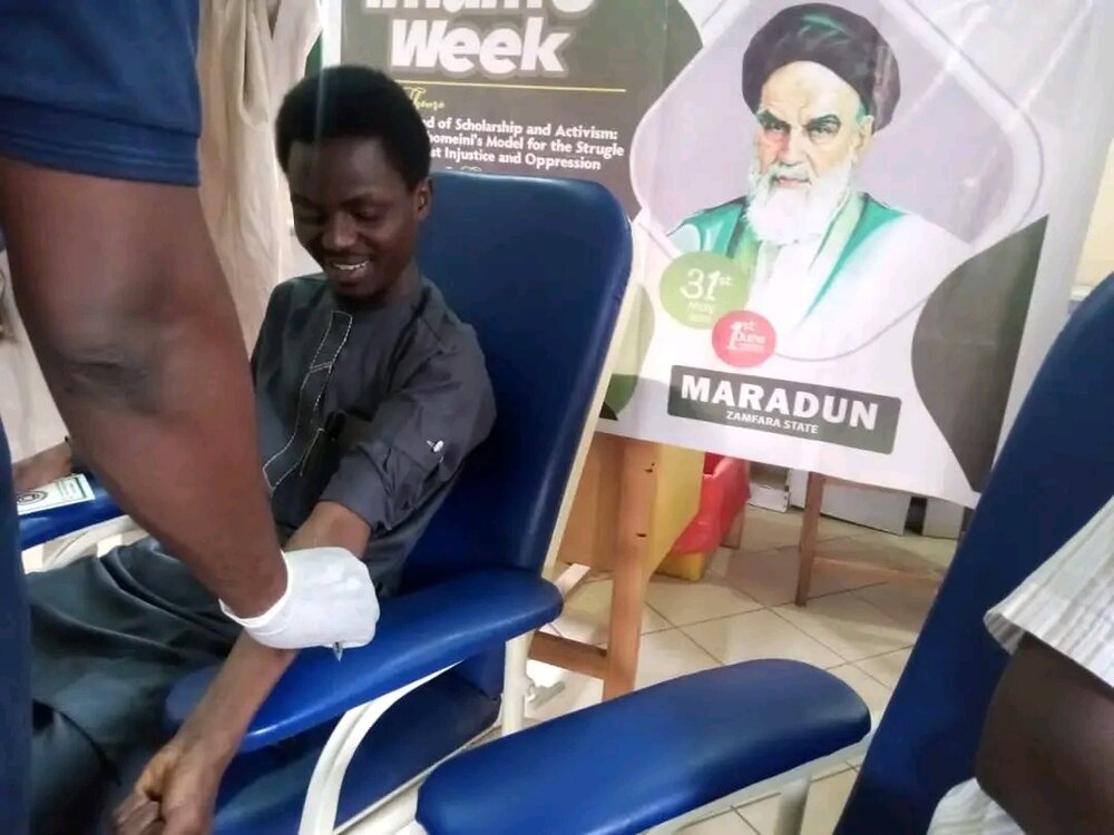 بازدید جمعی از اعضای جنبش اسلامی نیجریه از درمانگاه شیعیان گوسائو