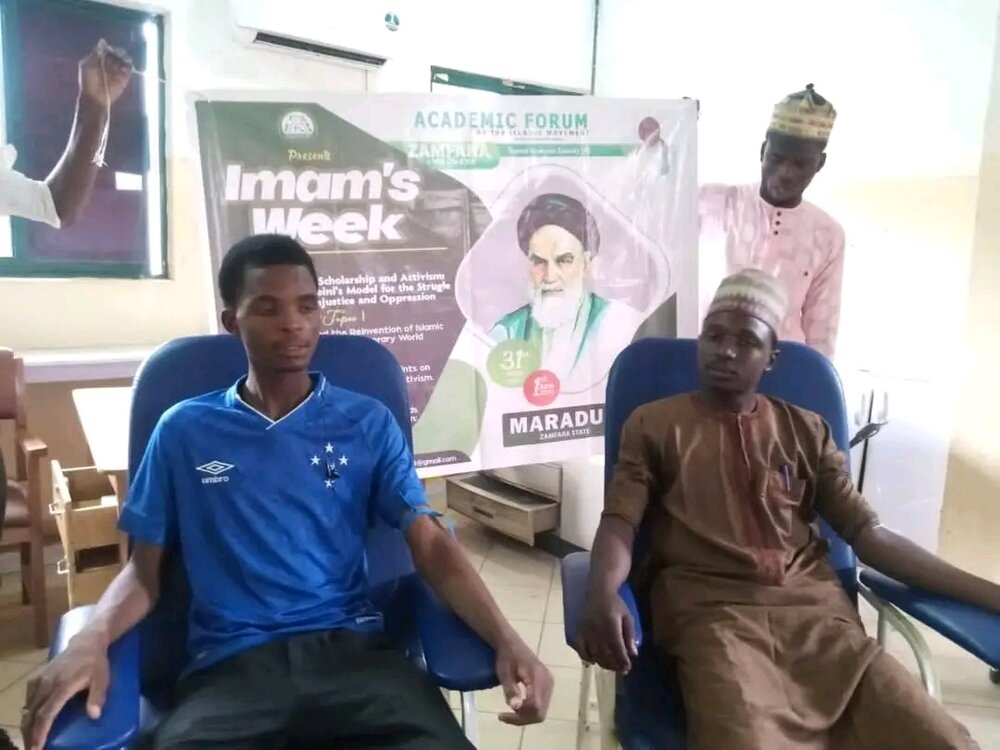 بازدید جمعی از اعضای جنبش اسلامی نیجریه از درمانگاه شیعیان گوسائو