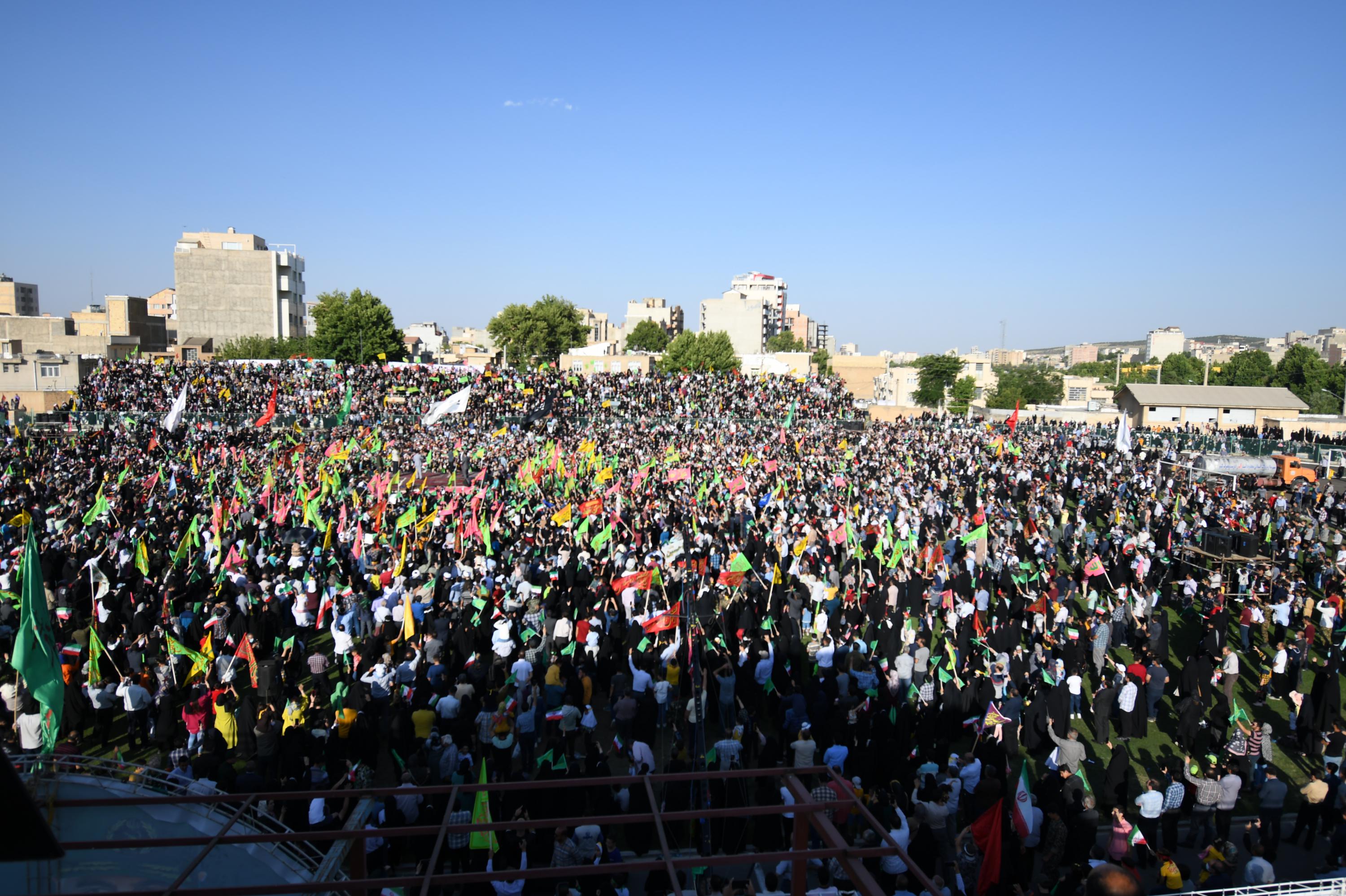 تصاویر/ اجتماع بزرگ سلام فرمانده در ارومیه