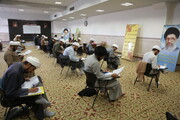 تصاویر/ آزمون ورودی مرکز آموزش تخصصی تفسیر و علوم قرآن سطح ۴