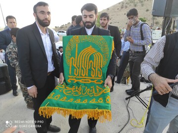 استقبال باشکوه یاسوجی ها از پرچم و خدام امام رضا(ع) + تصاویر