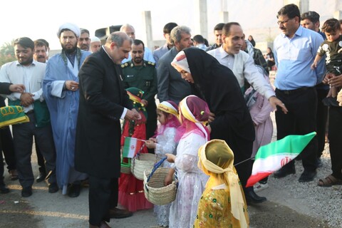 حضور خدام رضوی در استان بوشهر