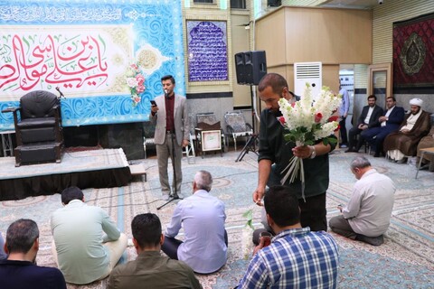 تصاویر/ مراسم ولادت امام رضا(ع) در مسجد جنرال ارومیه
