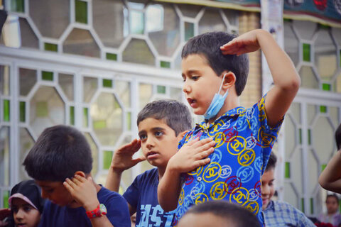 تصاویر/ کودکان دهه نودی یزد در جشن«تو امیر منی»