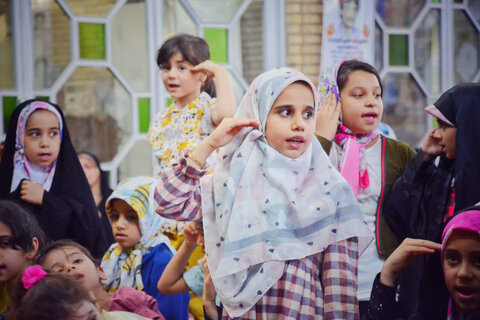 تصاویر/ کودکان دهه نودی یزد در جشن«تو امیر منی»