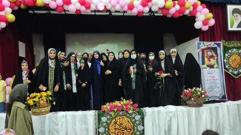 برگزاری جشن ویژه دختران در شهر جم در دهه کرامت