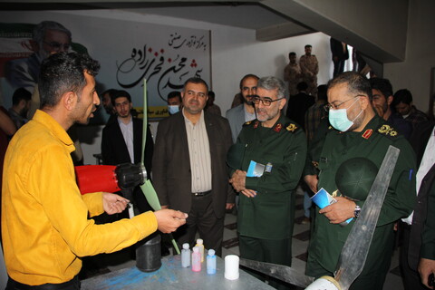 تصاویر/ نخبگان و فناوران و مخترعین بسیجی و قرارگاه جهاد علمی بسیج استان آذربایجان شرقی