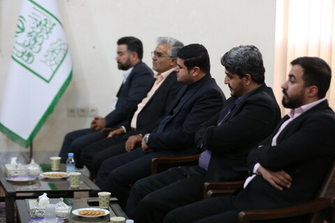 تصاویر/ دیدار ریاست شورای عالی استانهای کشور با آیت الله بوشهری