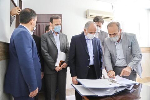 تصاویر / افتتاح ساختمان جدید سازمان تعزیرات حکومتی استان قم با حضور وزیر دادگستری