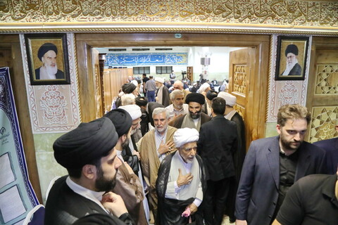تصاویر / مراسم بزرگداشت مرحوم عباس غروی نائینی