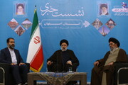 تصاویر/ نشست خبری پایان سفر رئیس جمهور در اصفهان