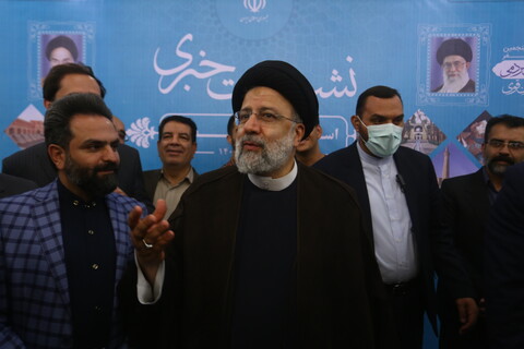 تصاویر/نشست خبری پایان سفر رئیس جمهور در اصفهان