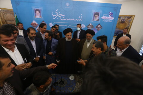 تصاویر/نشست خبری پایان سفر رئیس جمهور در اصفهان