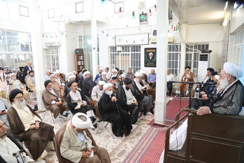 Photo/ Grand Ayatollah Fazel Lankarani's Commemoration Ceremony