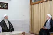 Iran's Chief Justice meets with Senior Scholars