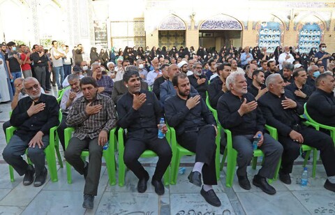 تصاویر/ مراسم بزرگداشت شهید محمد عبدوس در گلزار شهدای امامزاده علی اشرف(ع) سمنان