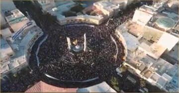 فیلم | سلام فرمانده و اجتماع باشکوه دهه نودی‌ها در زنجان