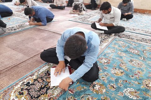 تصاویر/ امتحانات نیمسال دوم مدرسه علمیه امام خمینی(ره) شهرستان سنقر و کلیایی