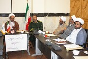 تصاویر/ نشست هم اندیشی فرماندهان پایگاه‌های بسیج طلاب مدارس علمیه استان کرمانشاه