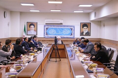 آیت الله علماء، در دیدار رئیس کل و مسئولین دادگستری استان کرمانشاه