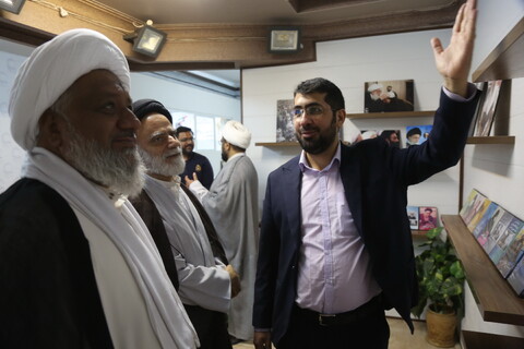 Photo/ Secretary General of Wifaqul Madaris Al-Shia Pakistan Visits Hawzah News Agency