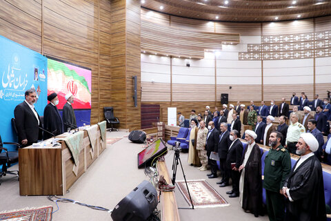 جلسه شورای اداری استان خراسان شمالی در حضور رئیس جمهور
