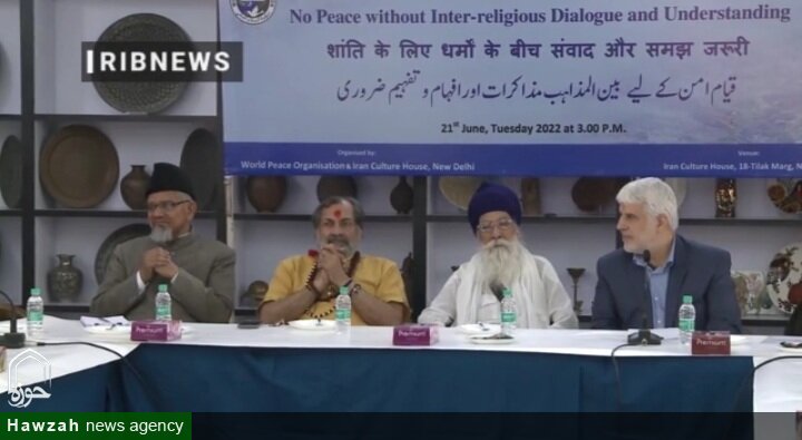 ہندوستانی مذہبی رہنماؤں نے ہندوستان میں مذہبی پیروکاروں کے پرامن بقائے باہمی کے بڑھاوے میں ایران کے کردار کی تعریف کی