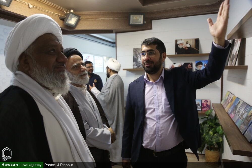 Photo/ Secretary General of Wifaqul Madaris Al-Shia Pakistan Visits Hawzah News Agency