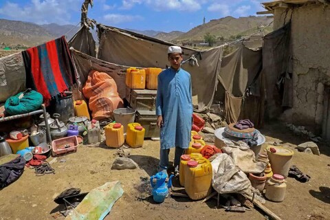 تصاویر/ آخرین وضعیت مردم زلزله زده افغانستان
