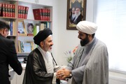 Photo/ Head of Cyberspace Center for Iranian Seminary meets representative of the Supreme Leader in West Azerbaijan Province