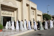 150 جوڑوں کی اجتماعی شادی کی تقریب حرم شہید اردہال میں منعقد ہو گی