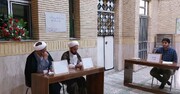 تصاویر / نشست علمی در مدرسه علمیه رسول اکرم(ص) تکاب