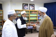 Photo/ Ayatollah Arafi receives group of Indian religious figures