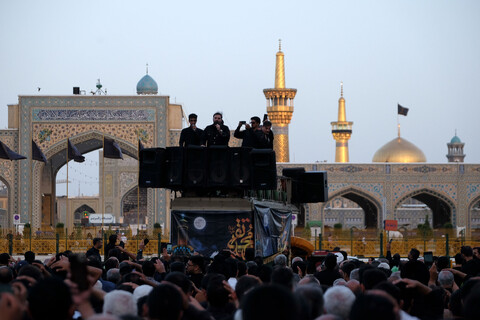 تصاویر/ عزاداری هیئت مذهبی مشهد در روز شهادت جواد‌الائمه (ع)