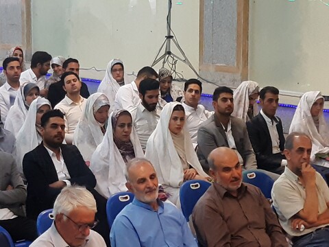 تصاویر:جشن ازدواج ۱۵۰ زوج جوان در استان مقدس علی بن باقر(ع)اردهال کاشان