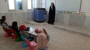 برگزاری کلاس‌های تابستانه در مدرسه علمیه فاطمة الزهرا(س) کنگان +عکس