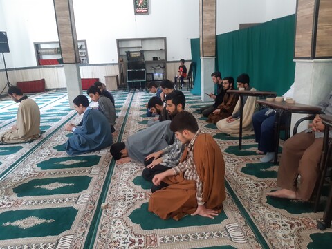 تصاویر:حضور طلاب مدرسه علمیه آیت الله مصطفوی (ره)کاشان دراردوی جهادی و ارتقایی