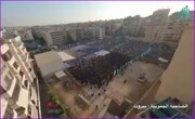 فیلم | تصاویر دیدنی از تجمع هزاران نفری «سلام فرمانده» در بیروت